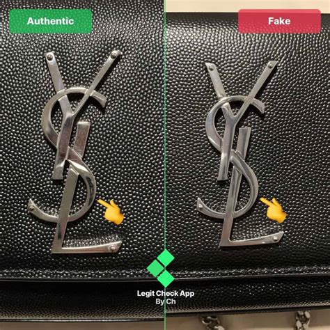 ysl logo fakes|ysl authenticity card.